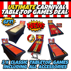 Ultimate Carnival Table Top 5 Games Package