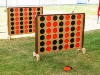 Wooden Connect 4