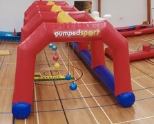 Inflatable Arches with Hanging Balls