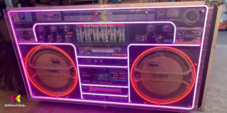 Giant LED Boom Box