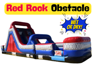 Red Rock Obstacle - Dry