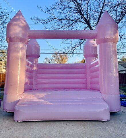Pink Luxury Bounce House in Dallas tx, Party Booths Dallas