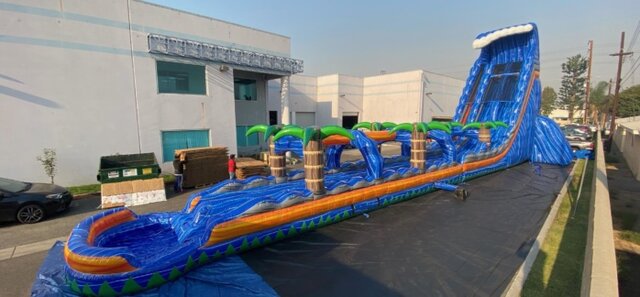 36' Tall - Tidal Wave Water Slide dual lane