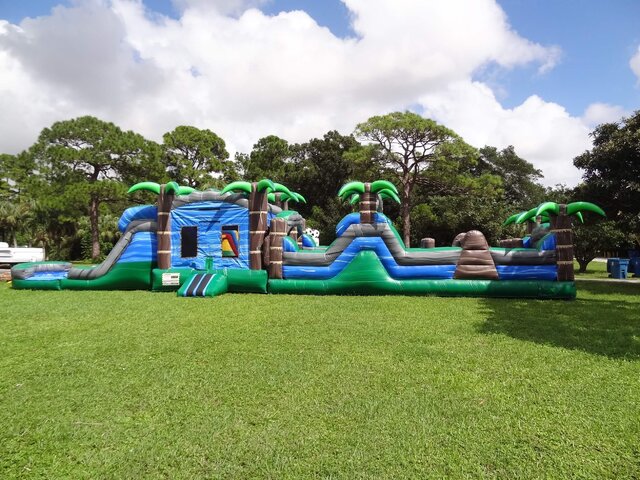 65' Long Everglades Obstacle Course Wet or Dry