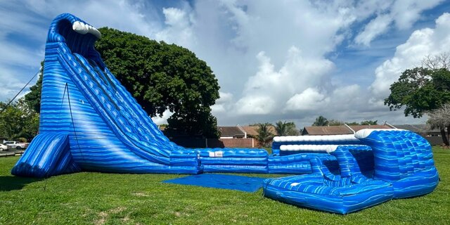 40' Tall - The Hurricane Water Slide dual lane