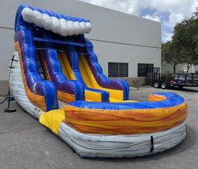 16' Splash Down Double Lane Waterslide