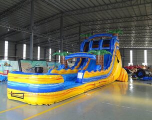 20' Tall - Baja Splash Water Slide dual lane