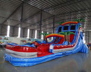 25' Tall - Maui Splash Water Slide dual lane