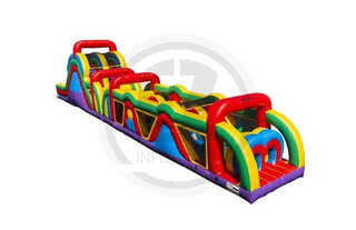 70' Long Rainbow Run Obstacle Course