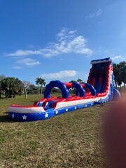 30' Tall - All American Water Slide dual lane