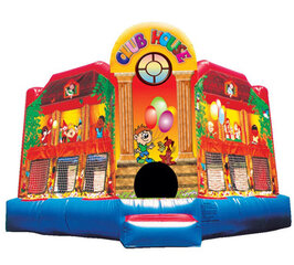 Deluxe Clubhouse Bounce House