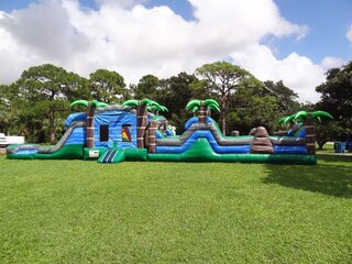 65' Long Everglades Obstacle Course Wet or Dry