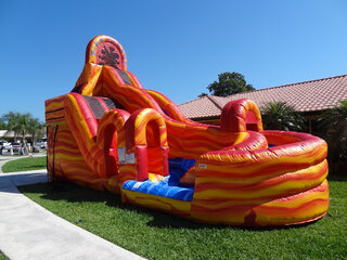 25' Tall - Fire Island Water Slide dual lane