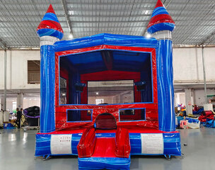 2 in 1 Marble Castle Bounce House