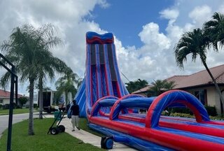 42' Tall - North Shore Water Slide dual lane