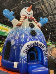 Giant Snowman Bounce House