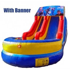 20' Tall - Super Splash Water Slide single lane - Add a Theme!