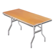 Premium Solid Wood Banquet Table