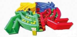 Twist And Shout Mechanical Obstacle Course- 4 Player