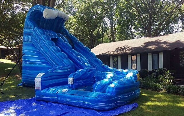 25' Tall - Monster Wave Water Slide dual lane