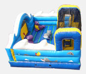 Ocean Toddler Bounce-n-Slide