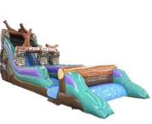 Waterslides + Dry Slides