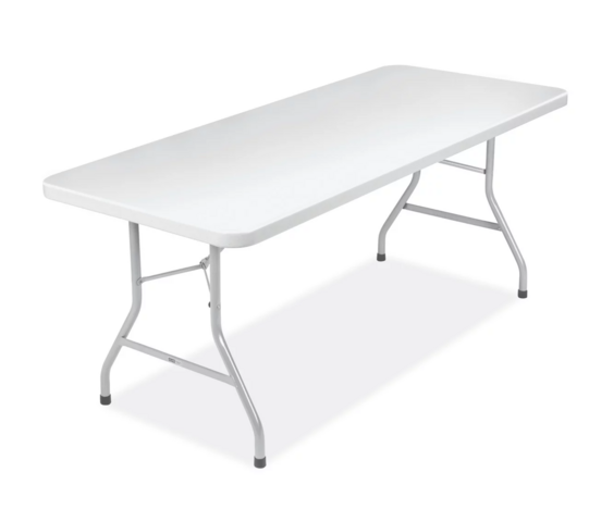 8FT Plastic Folding Table