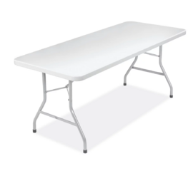 8FT Plastic Folding Table