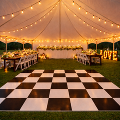 Black and White Dance Floor