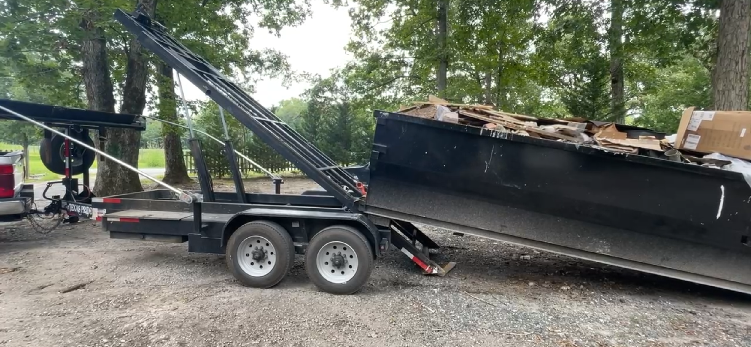 a dumpster rental in Franklinton NC