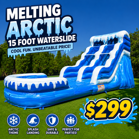 Melting Arctic 15FT Slide