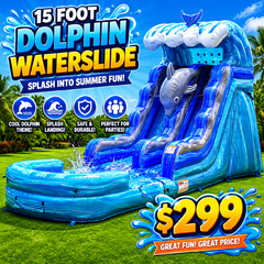 Dolphin Slide 15FT