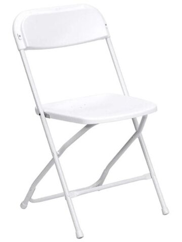 White Foldable Chairs