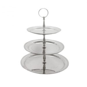 3 Tier Silver Dessert