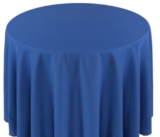Polyester Royal Blue