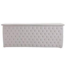 Tufted Bar White