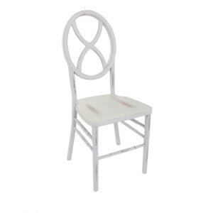 V Chair White Wash