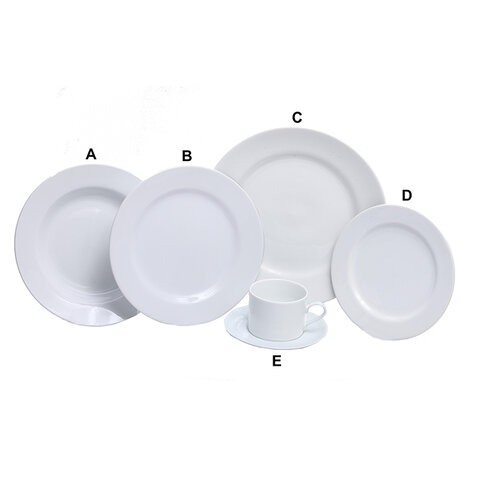 White Dinnerware