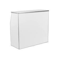 White Formica Bar