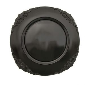Black Scroll Melamine