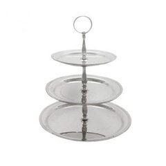3 Tier Silver Dessert
