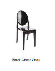 Black Ghost Chair