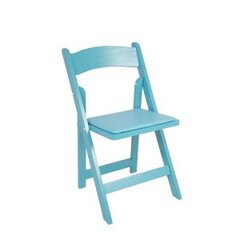 Turquoise Folding Chair