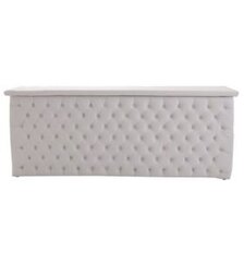 Tufted Bar White