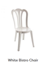 White Bistro Chair
