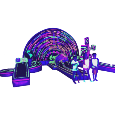 slide down our new monster truck inflatable! slide down our new monster truck inflatable!