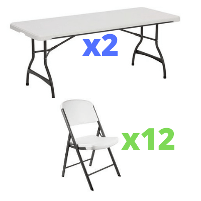 Table and Chair Package Table and Chair Package