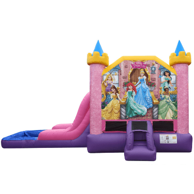 5 in 1 Disney Princess Bounce and Water Slide Combo