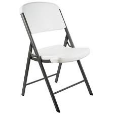 Plastic White Folding Chair - Customer Pick Up