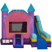 6 in 1 Princess Bounce and Slide Combo Dry